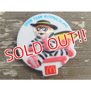 画像: ct-150407-67 McDonald's / 1988 Hamburgler Plastic Clip