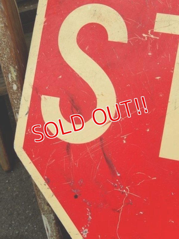 画像5: dp-150421-07 Road sign "STOP×SLOW"