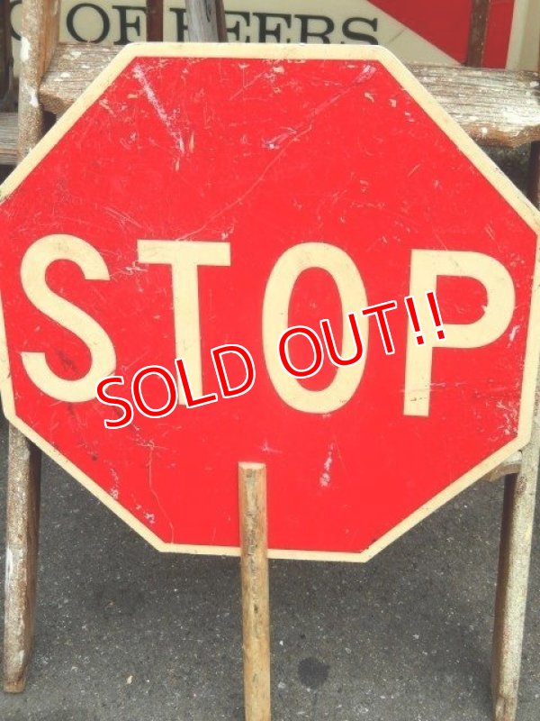 画像3: dp-150421-07 Road sign "STOP×SLOW"