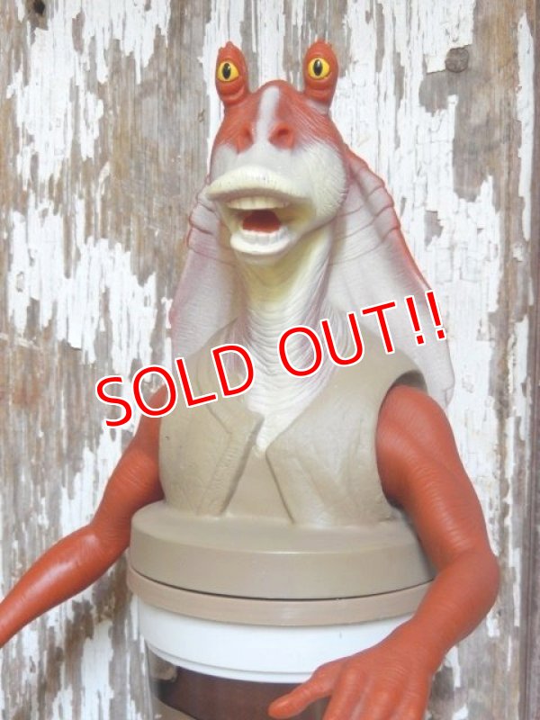 画像2: ct-150422-10 STAR WARS / Jar Jar 1999 Taco Bell Plastic Cup