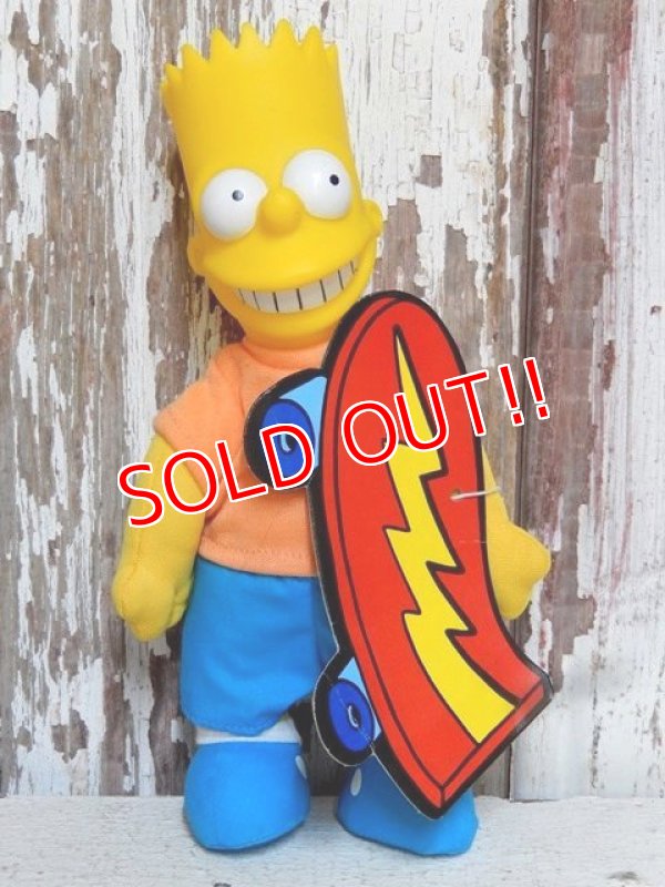 画像1: ct-150324-59 Bart / Burger King 1990 Plush Doll