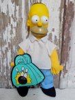 画像1: ct-150324-59 Homer / Burger King 1990 Plush Doll