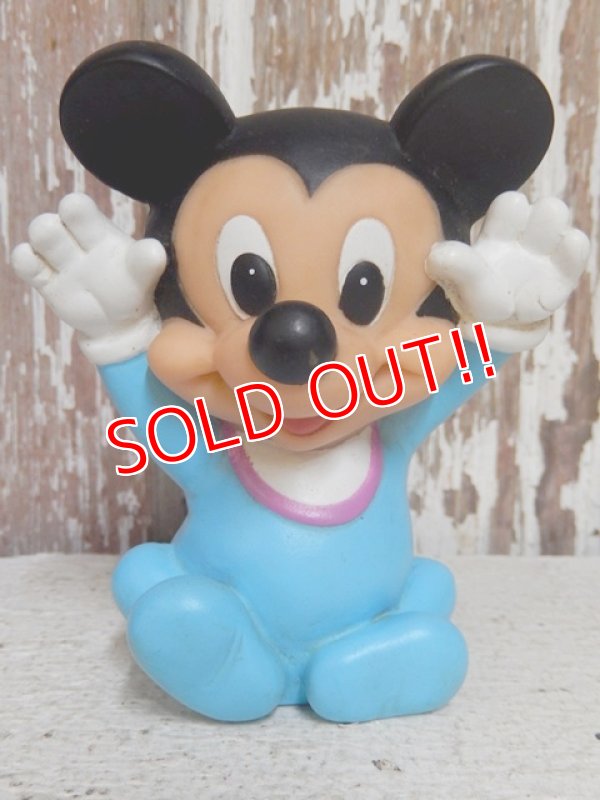 画像1: ct-150401-05 Baby Mickey Mouse / 80's Squeaky Doll