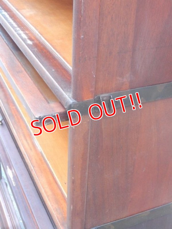 画像4: dp-150421-09 Globe-Wernicke / Vintage Wood Cabinet