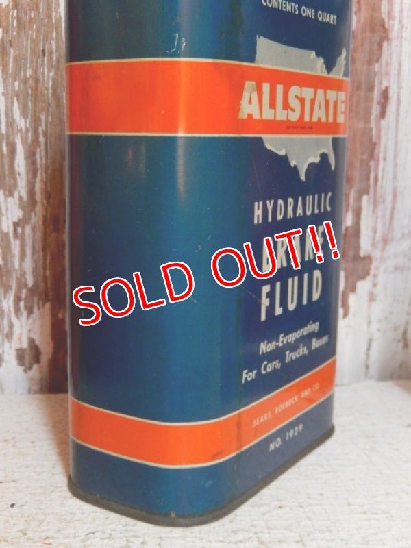 画像3: dp-150501-02 ALLSTATE / 40's-50's Brake Fluid Can