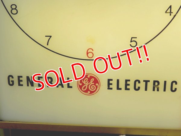 画像7: dp-150501-08 General Electric / Lighted Sign Clock
