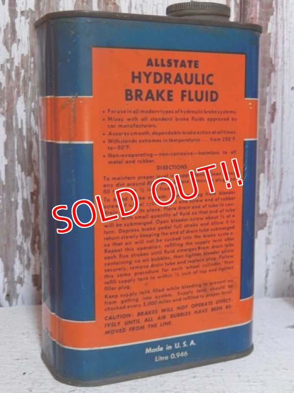 画像4: dp-150501-02 ALLSTATE / 40's-50's Brake Fluid Can
