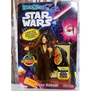 画像: ct-150505-73 Obi-Wan Kenobi / Just Toys 1993 Bendable Figure