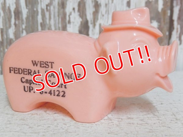 画像3: ct-150526-11 West Side Savings / Vintage Piggy Bank