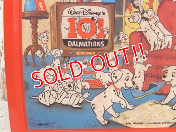 画像2: ct-150511-06 101 Dalmatians / Aladdin 90's Plastic Lunchbox