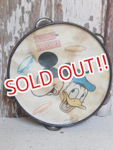 画像: ct-150519-46 Mickey Mouse & Donald Duck / Vintage Tambourine