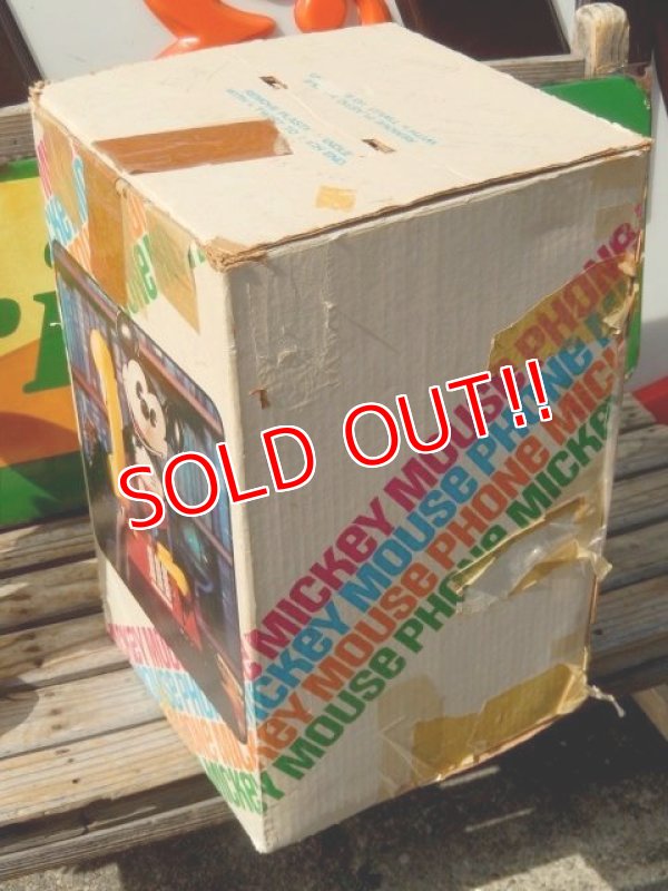 画像8: ct-150511-20 Mickey Mouse / 70's Phone (Box)