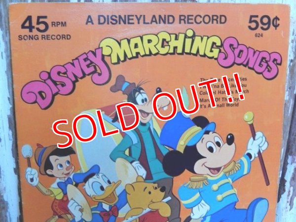 画像2: ct-150519-39 Disney Marching Songs / 70's Record