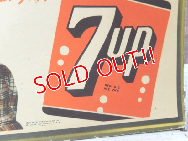 画像4: dp-150602-18 7up / 1948 Cardboard