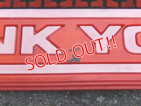 画像6: dp-150602-19 Coors / 80's Door mat