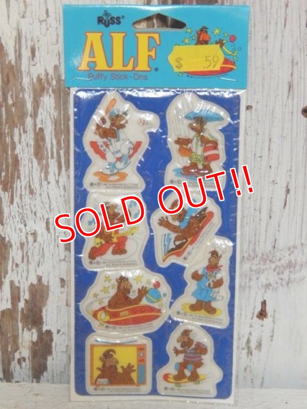 画像1: ct-150602-88 ALF / RUSS 80's Puffy Sticker