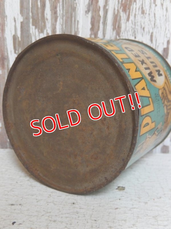 画像6: dp-150609-08 Planters / Mr.Peanuts 40's Salted Mixie Nuts Tin Can