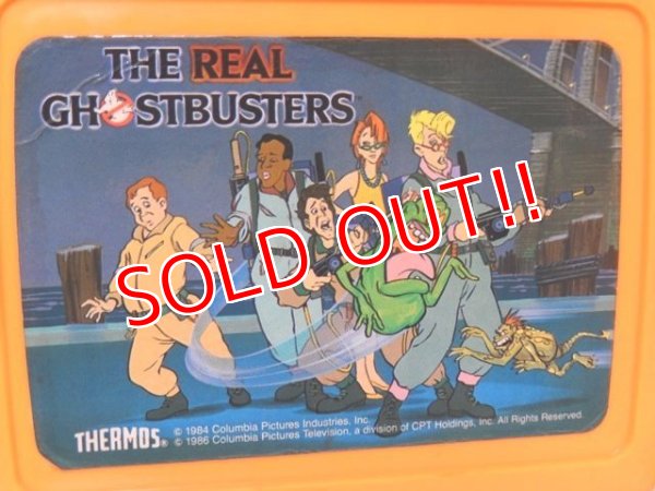 画像2: ct-150602-53 The Real Ghostbusters / Thermos 80's Plastic Lunchbox