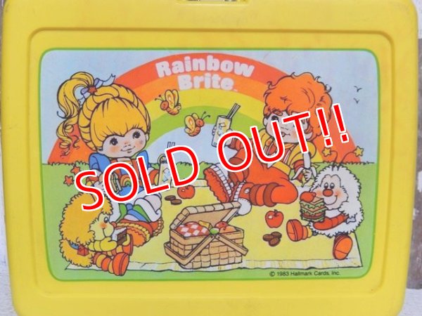 画像2: ct-150602-54 Rainbow Brite / Thermos 80's Plastic Lunchbox