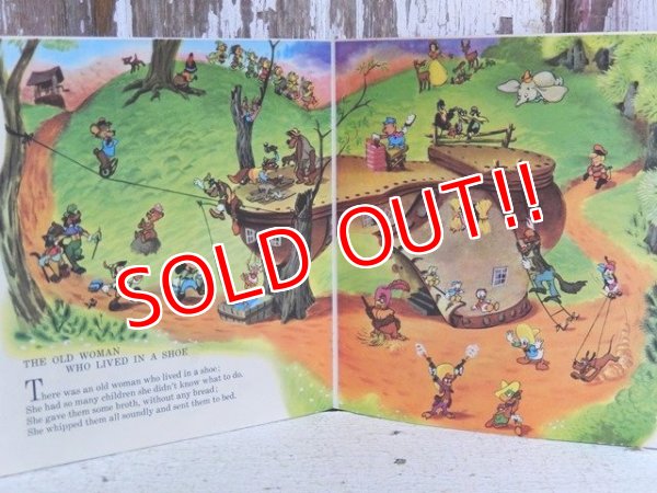 画像5: ct-150519-34 Walt Disney Mother Goose Rhymes / 70's Record and Book