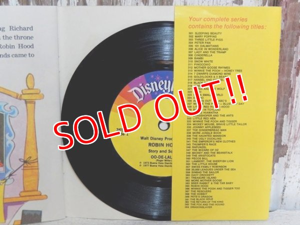 画像7: ct-150519-40 Robin Hood / 70's Record and Book