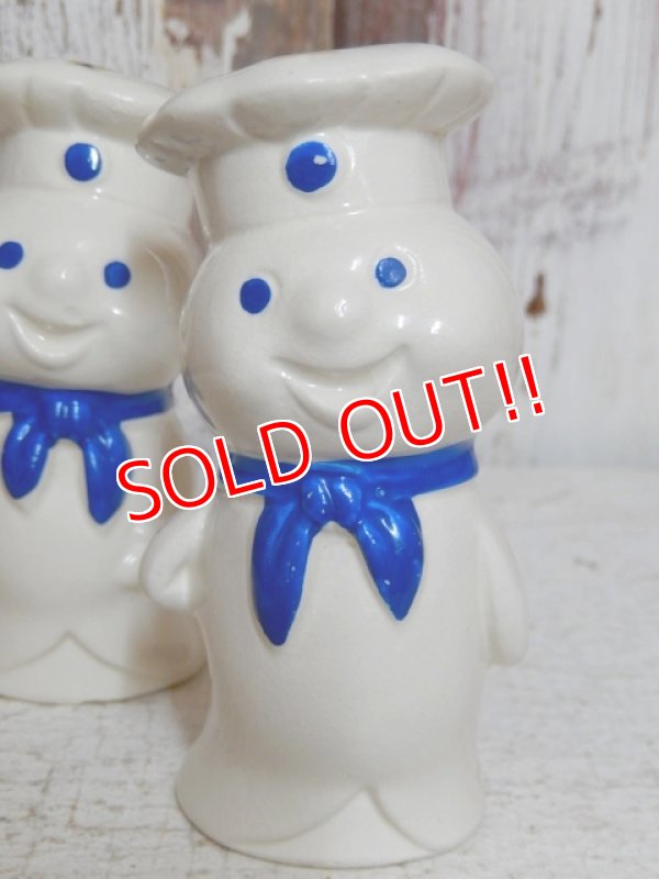 画像2: ct-150616-20 Pillsbury / Poppin Fresh 90's Ceramic S&P (Japan)