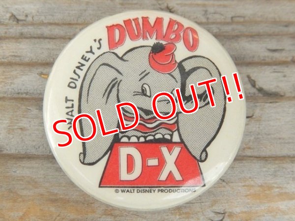 画像1: ct-150617-02 Dumbo / 40's Pinback