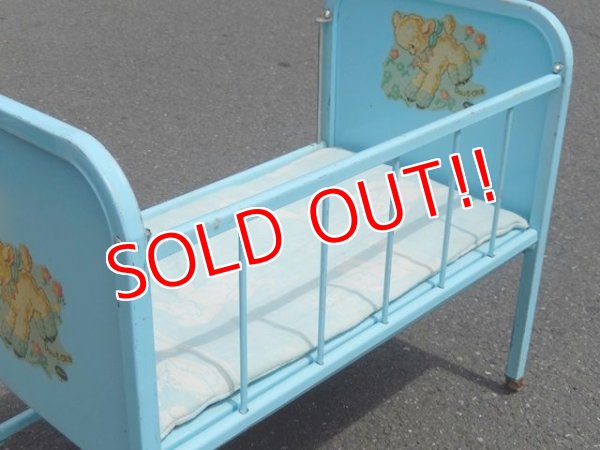 画像3: dp-150616-03 Vintage Baby Doll Bed