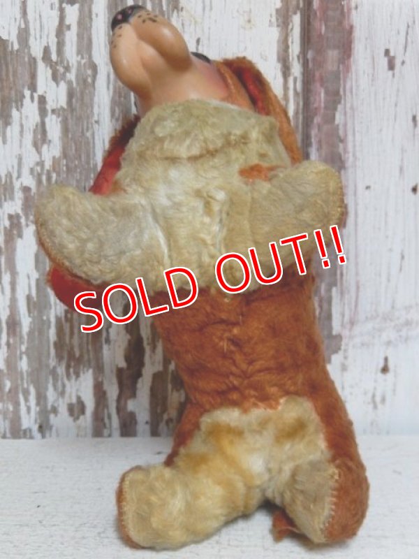 画像5: dp-150602-50 Vintage Rubber Face Dog Plush Doll