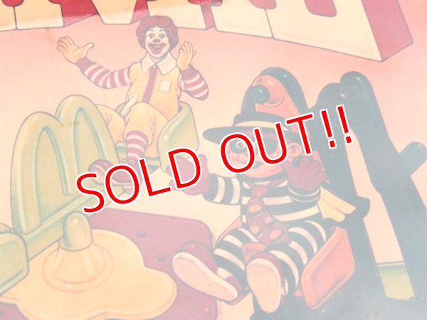 画像4: ad-150616-01 McDonlad's / 90's Happy Meal Carnival Translite