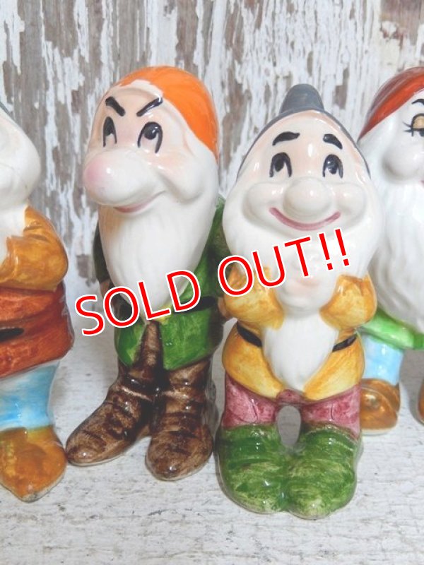 画像3: ct-150623-07 Seven Dwarfs / 70's Ceramic Figure set