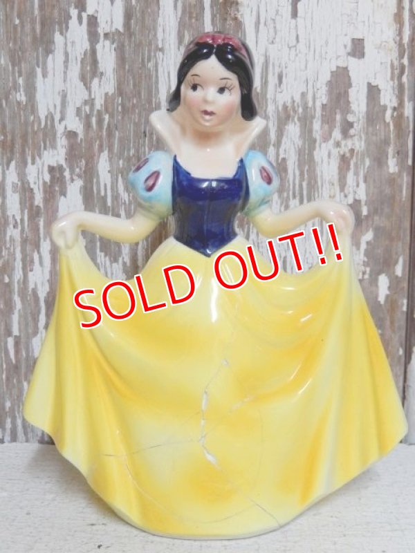 画像1: ct-150623-06 Snow White / 70's Ceramic Figure