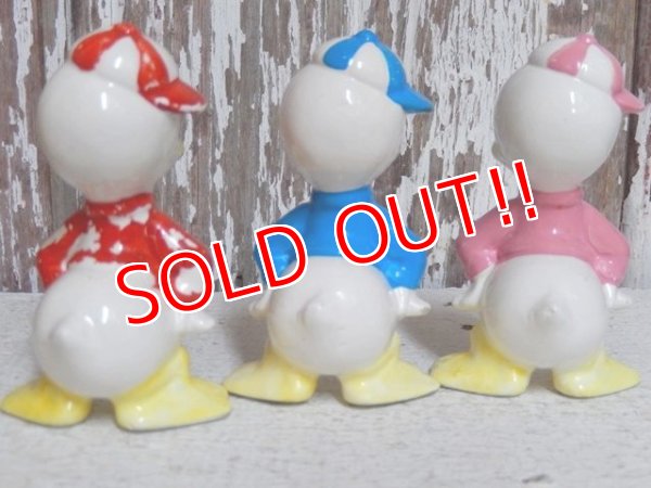 画像7: ct-150623-10 Hewey,Dewey,Louie / 70's Ceramic Figure