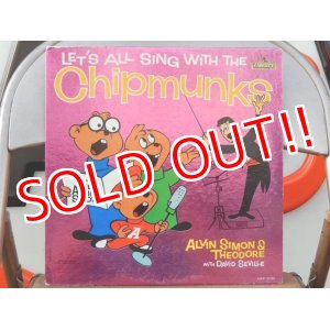 画像: ct-150701-04 Let's All Sing With The Chipmunks / 60's Record