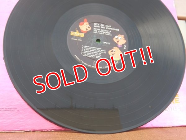 画像9: ct-150701-04 Let's All Sing With The Chipmunks / 60's Record