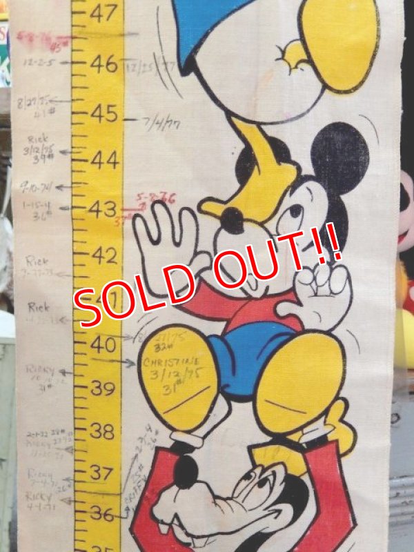 画像4: ct-150617-11 Walt Disney's / 60's How Tall Are You?