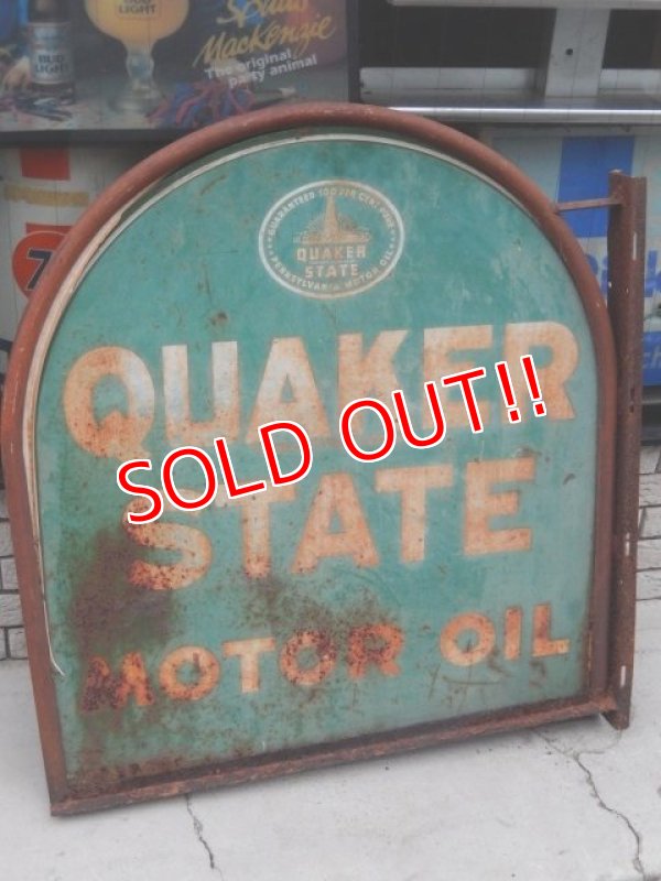 画像5: dp-150701-01 Quaker State / 40's Metal Sign