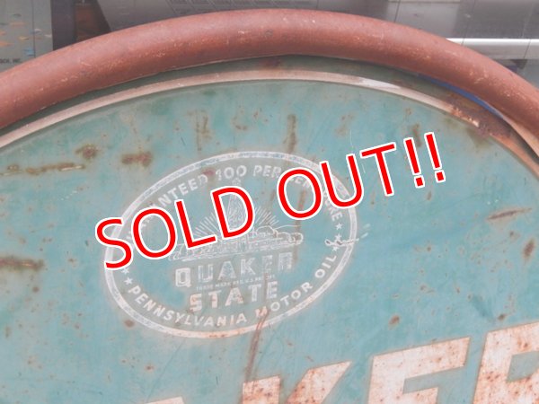 画像3: dp-150701-01 Quaker State / 40's Metal Sign