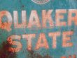 画像10: dp-150701-01 Quaker State / 40's Metal Sign