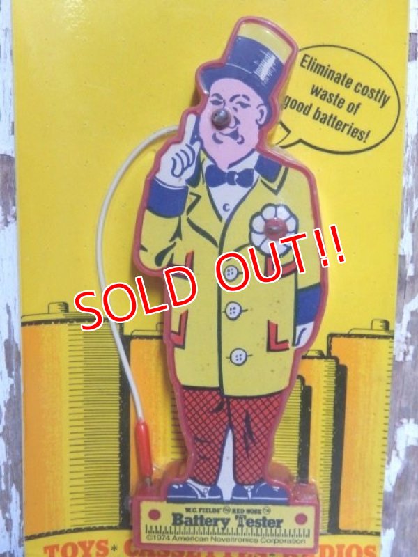 画像2: ct-150701-34 W.C. Fields / 1974 Battery Tester