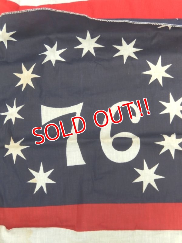 画像2: dp-150511-02 Flag of the United States 70's Two in One Bicentennial Flag Set