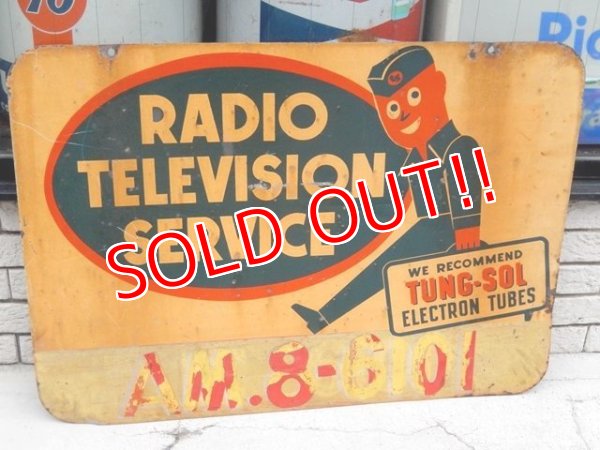 画像4: dp-150701-02 TUNG-SOL / 50's Metal Sign