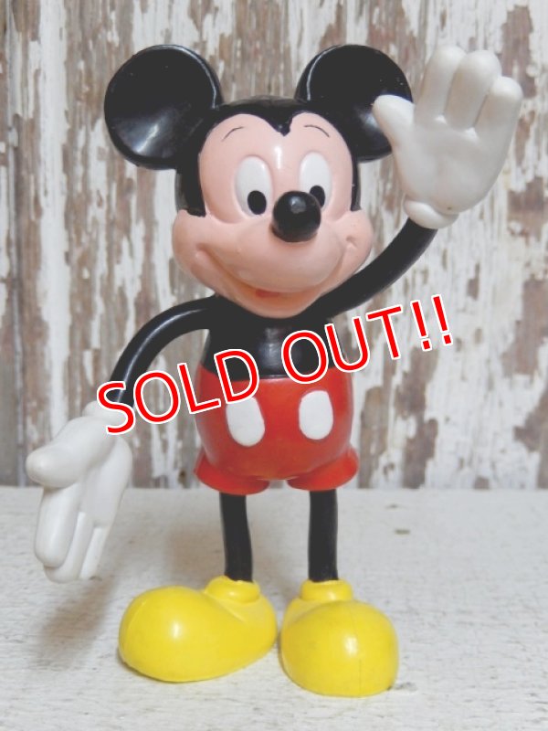 画像1: ct-150701-57 Mickey Mouse / 90's Bendable Figure