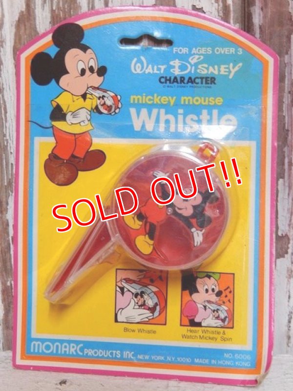 画像1: ct-150720-16 Mickey Mouse / 70's Whistle