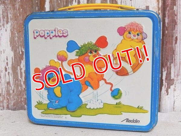 画像1: ct-150720-13 Popples / Araddin 80's Metal Lunchbox