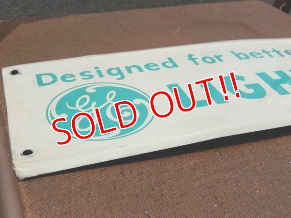 画像5: dp-150728-01 General Electric / "LIGHT FOR LIVING" 50's Sign