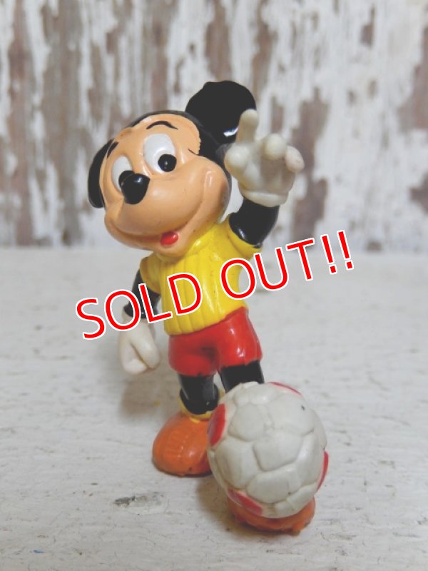 画像2: ct-150720-33 Mickey Mouse / PVC "Soccer"