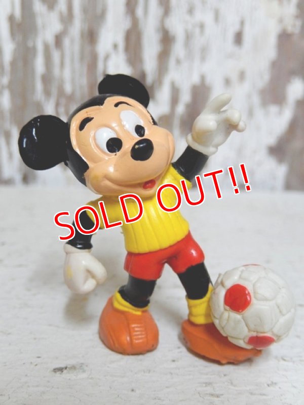 画像1: ct-150720-33 Mickey Mouse / PVC "Soccer"