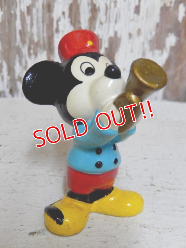 画像1: ct-150720-31 Mickey Mouse / 80's Ceramic Figure (Korea)