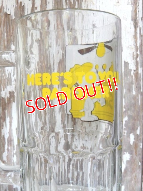 ct-150804-12 Snoopy / 70's Beer Mug 
